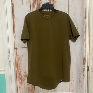 YoungLA Short Sleeve Tee. NWOT. Olive Green